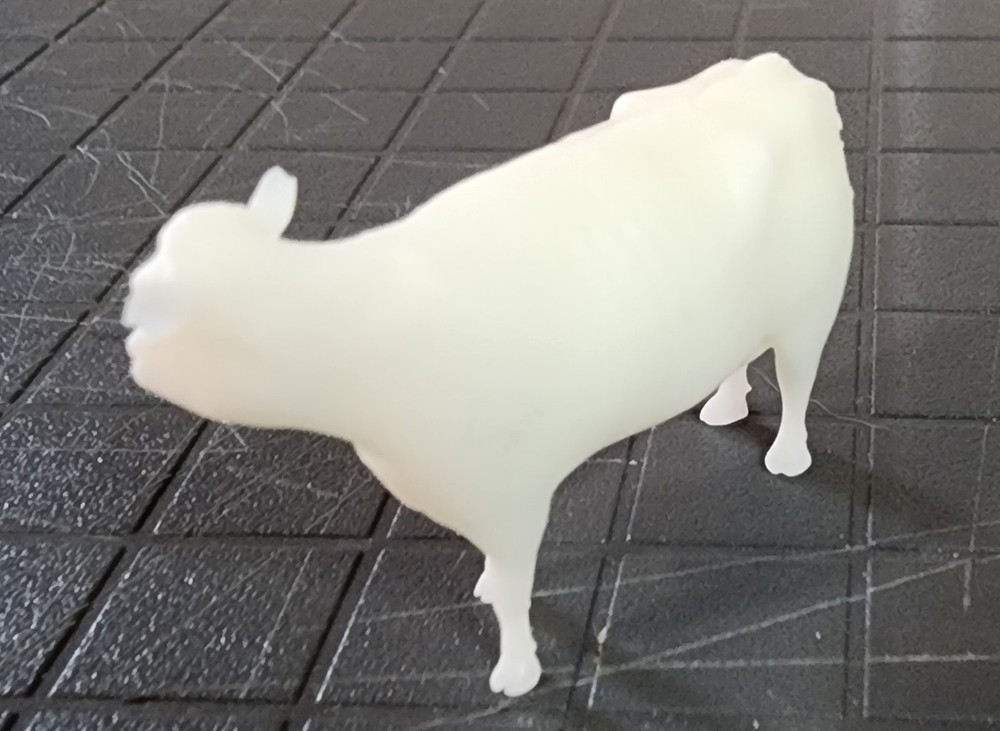 1/64 3D Printed Dairy Cow Standing Looking Right