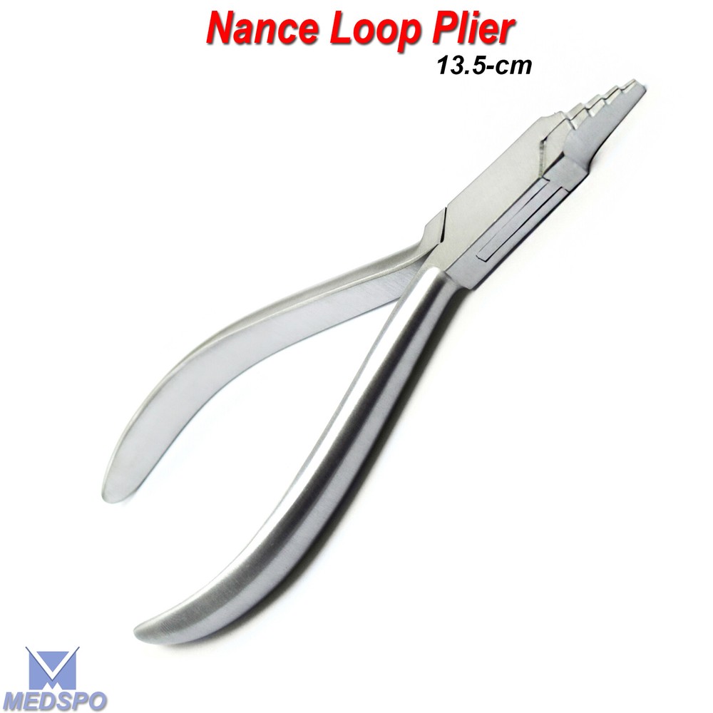 Orthodontic Wire Bending Loop Forming Pliers Dental Nance Loop Plier Ortho Tools