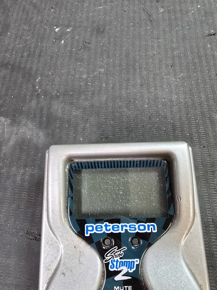 Peterson VS-S2 Strobostomp 2 Pedal Tuner Silver