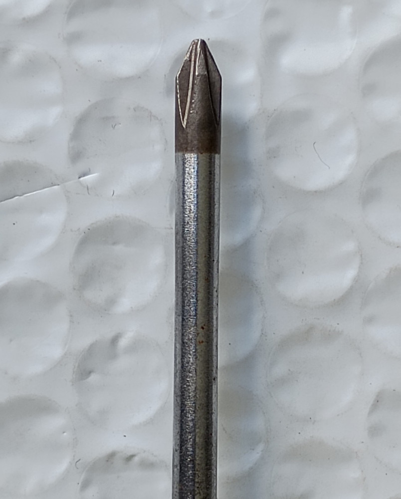 MAC TOOLS PB2031AY, #1 PHILLIPS TIP SCREWDRIVER 6.5” LONG.