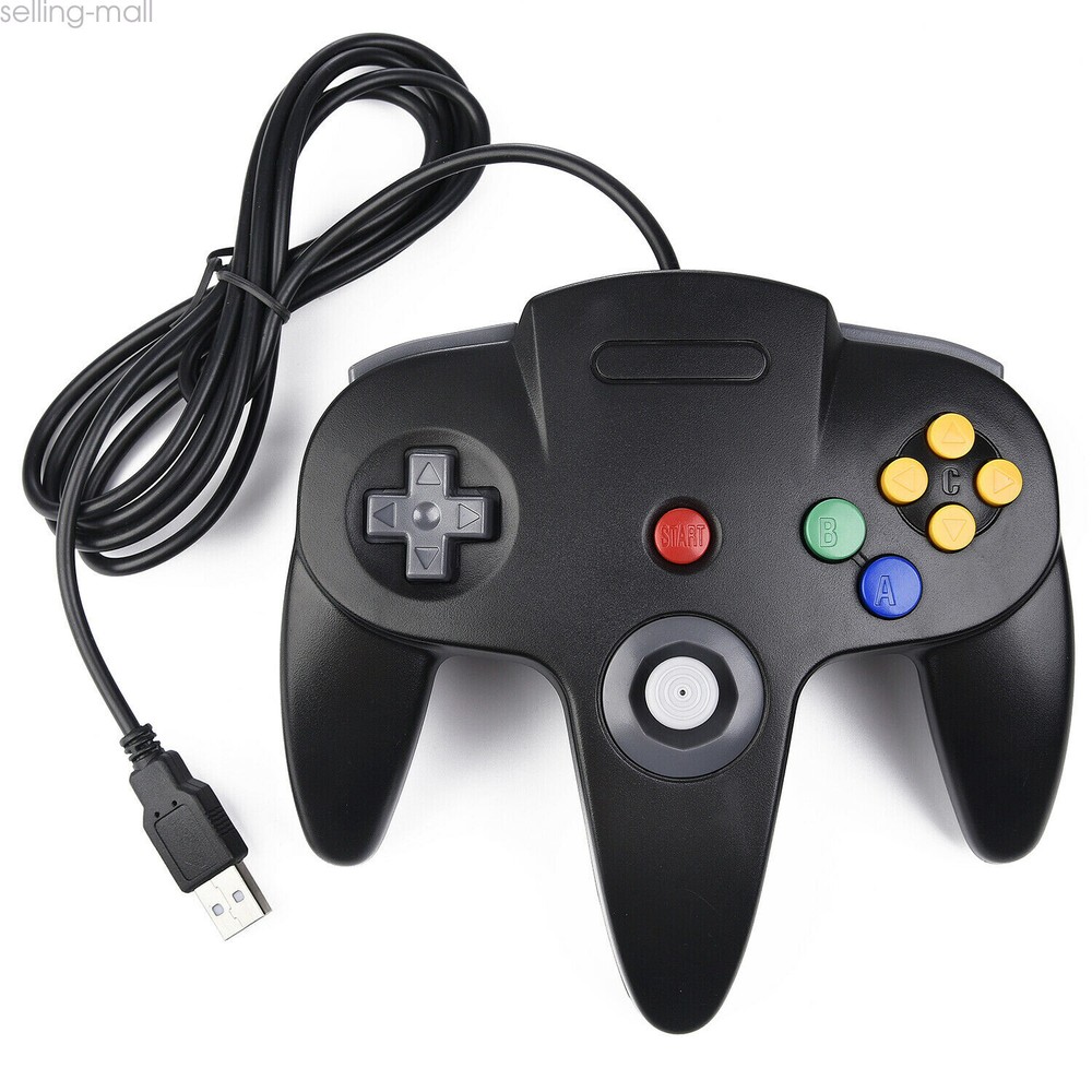 For PC Mac Raspberry Pi 3 Windows 7 10 Game USB N64 Controller + NES Controllers