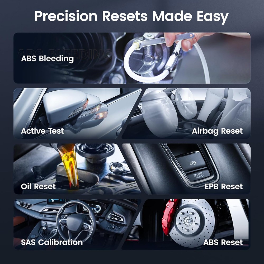 ANCEL AD610 PRO Fit For Land Rover Code Reader Bi-Directional Diagnostic Tool US