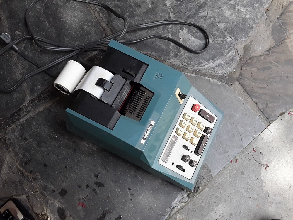olivetti adding machine