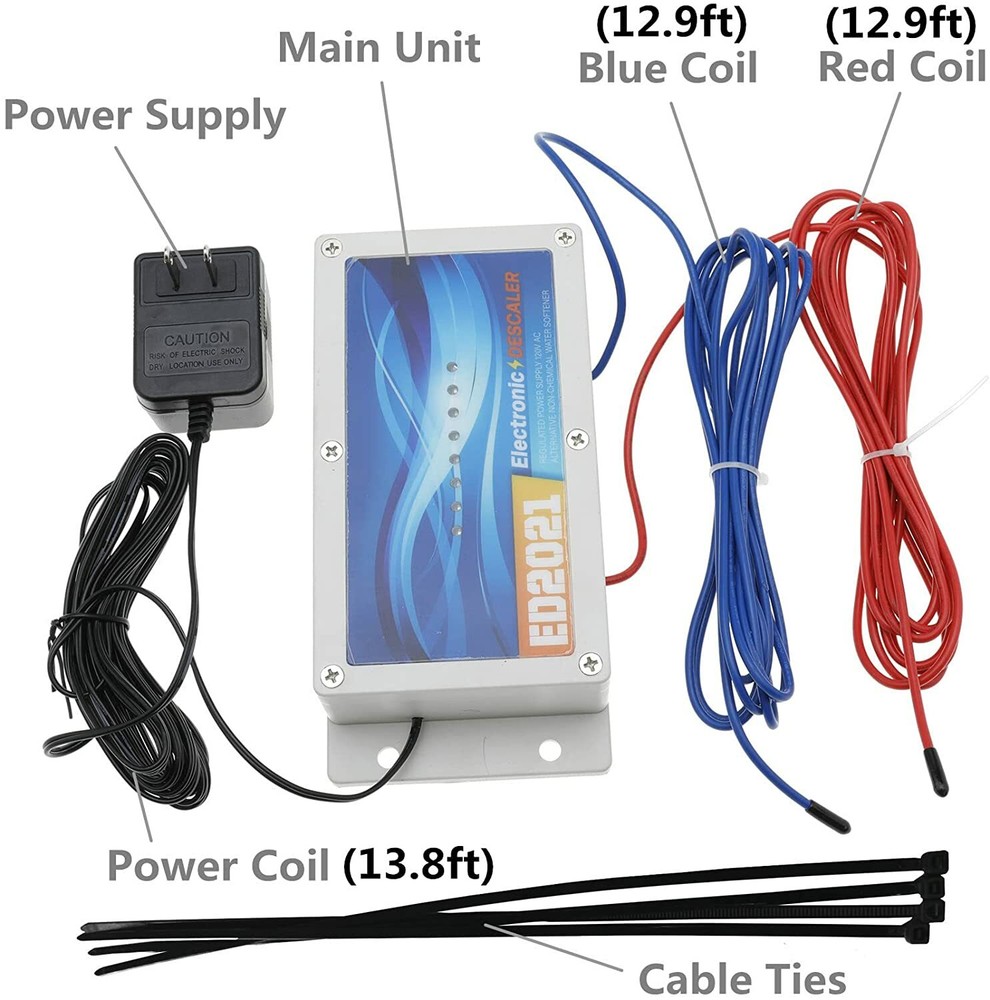 Electronic Water Descaler System Alternative Salt Free Water Softener