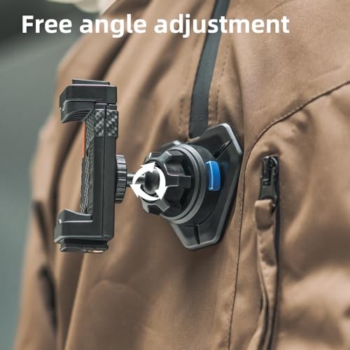SOH Mobile Phone Chest Strap Harness Mount,Magnetic Quickly Release Adjustable