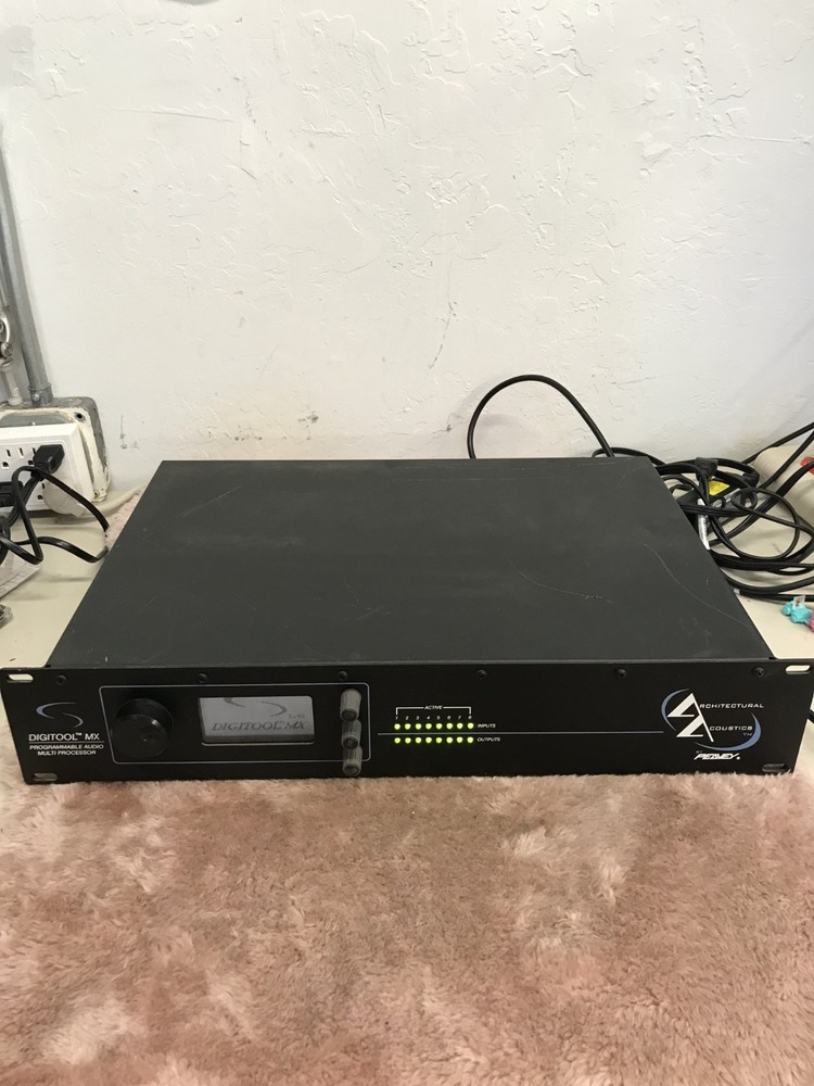 Architectural Acoustic by Peavey Digitool MX Programmable audio multi processor