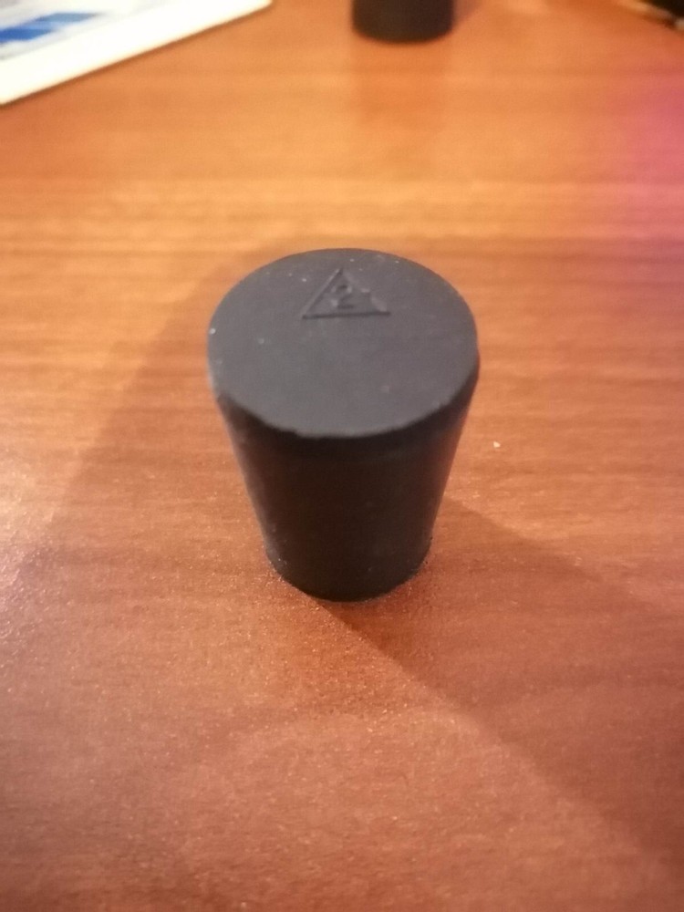#2 rubber stopper