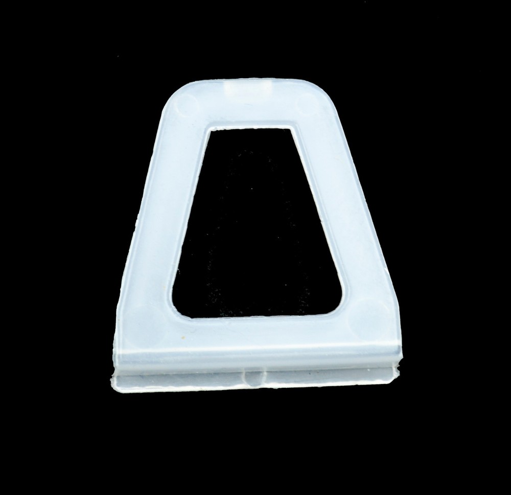 250 Pack - Hollow Pull Tabs for Window Screens - Black/White/Clear/Red