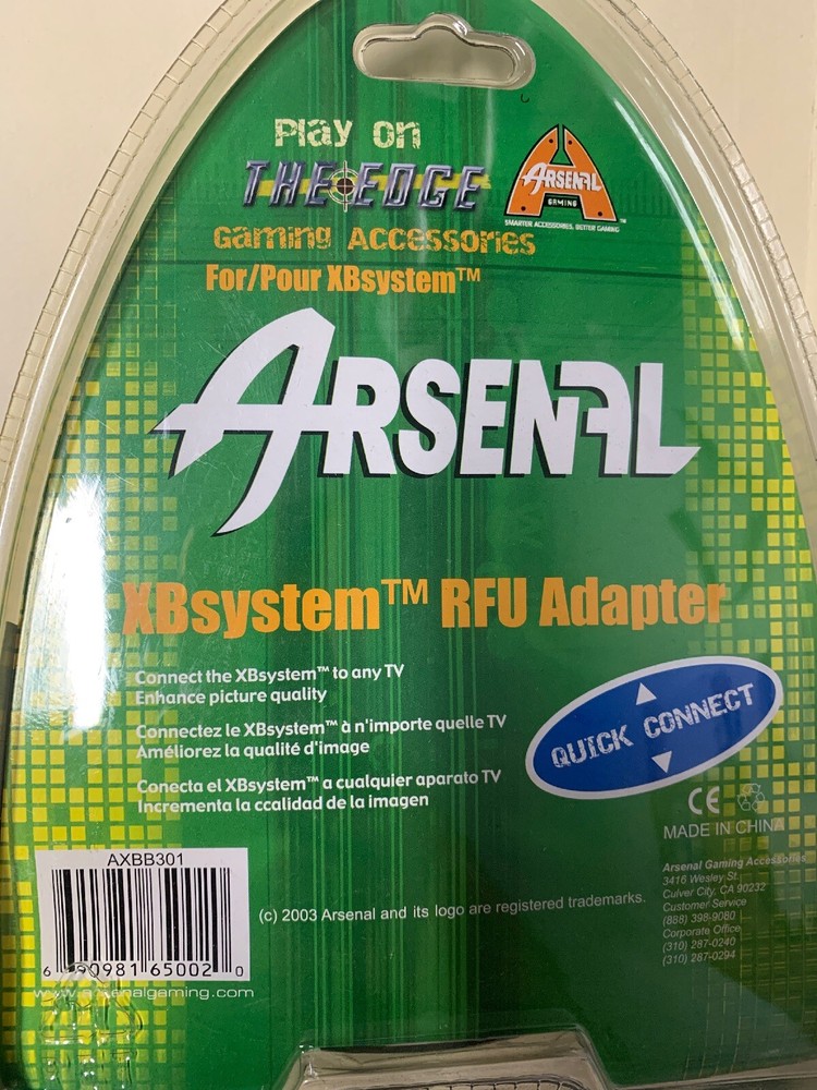 NEW Arsenal Gaming RF Switch for Xbox AXBB301