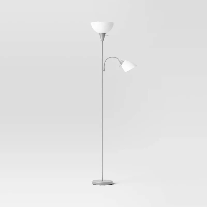 Torchiere with Task Light Floor Lamp - Room Essentials™