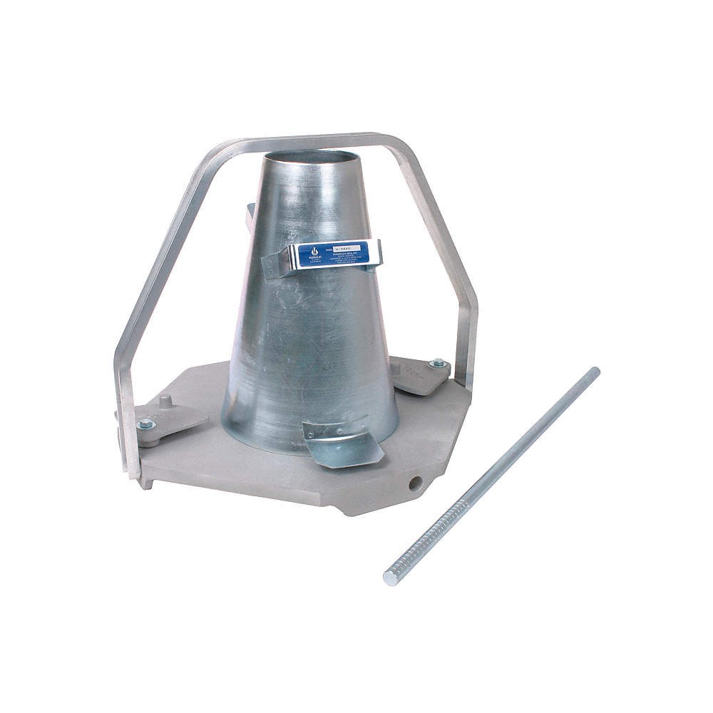 GRAINGER APPROVED 5DPD7 Slump Cone Test Set,Portable 5DPD7