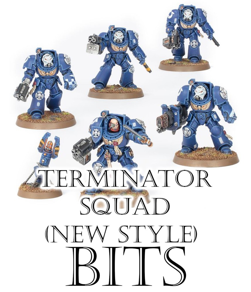 Warhammer 40k Space Marine Terminator Bits (New Style), Games Workshop