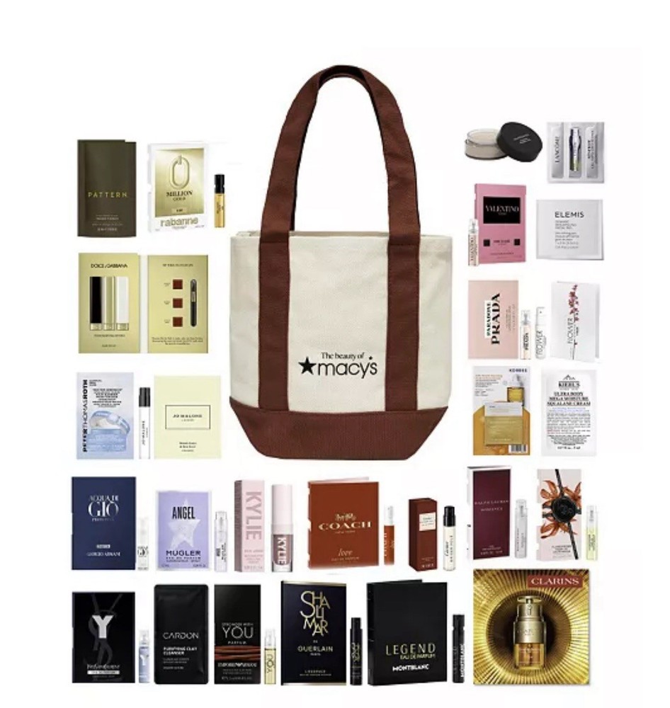 Macys 27 Pcs Perfume Sample Gift Set