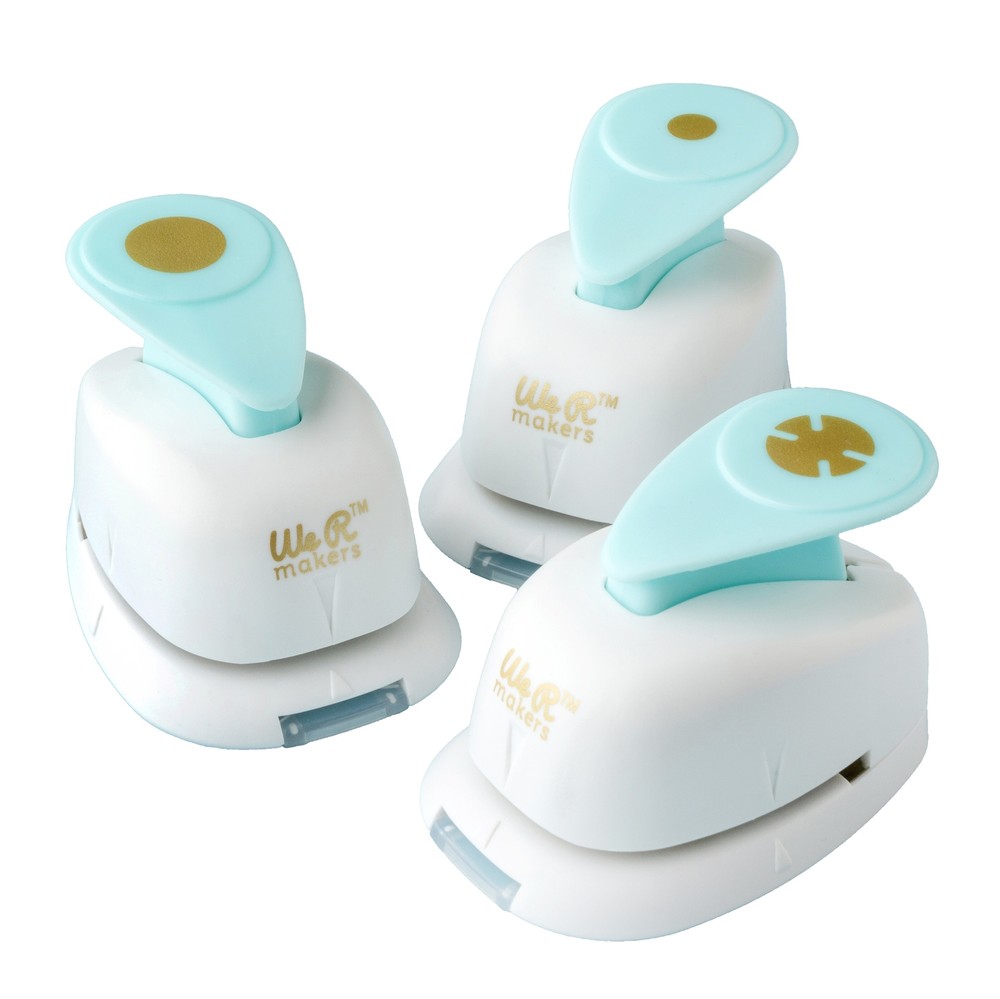 We R Makers Hinge Punch Set-White/Blue