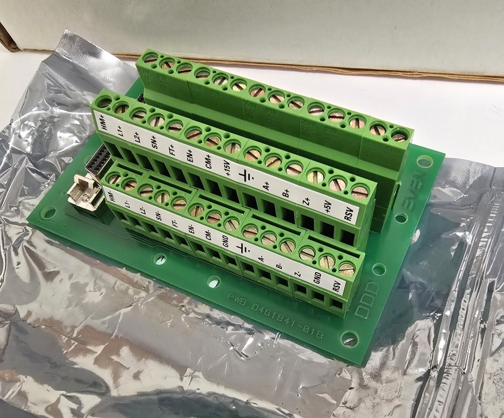 MTS 461841-01B XDC Motion Controller Breakout Board & 9633 Cable - New