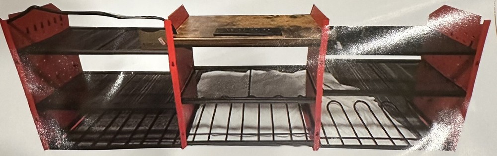 Large Power Tool Organizer Wall Mount with Charging Station Tool Storage Rack