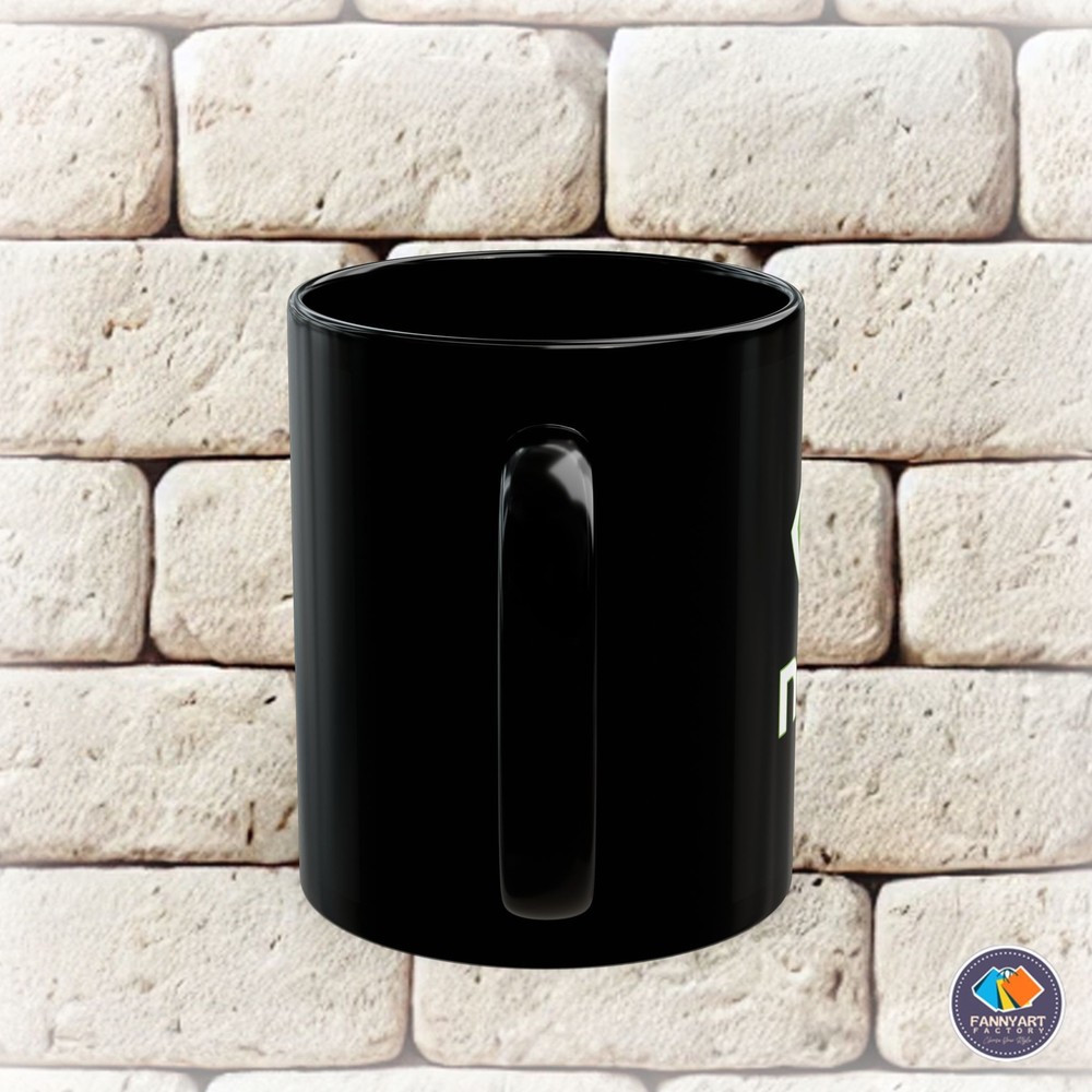 Nvidia Logo Premium Black Coffee Mug