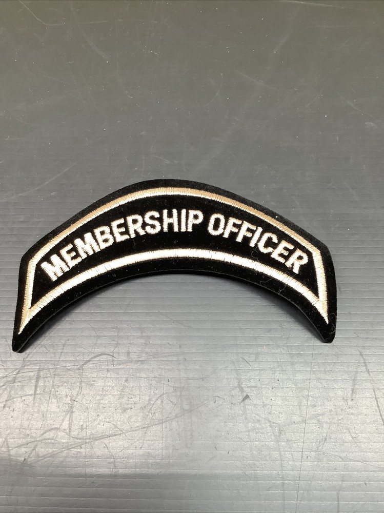 HARLEY DAVIDSON HARLEY OWNERS GROUP MEMBERSHIP OFFICER PATCH