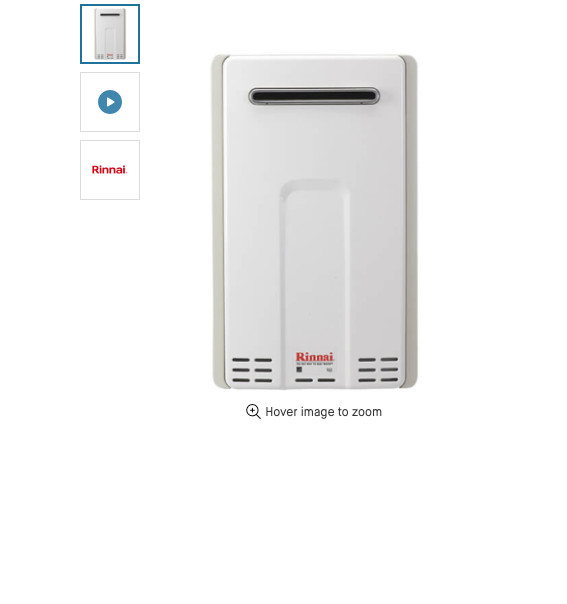 V65EN 150,000 BTU, Non-Condensing Outdoor Tankless Water Heater (Natural Gas)