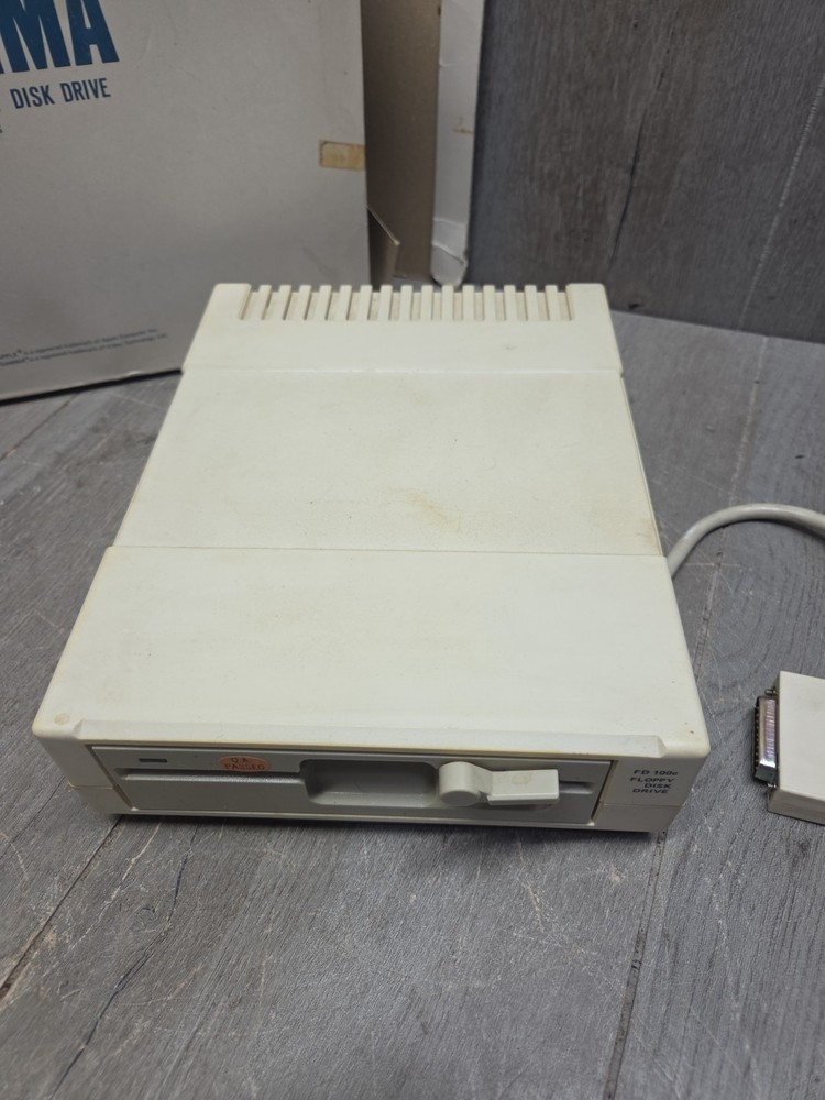 Vtech Apple Floppy Drive FD 100c Gamma Laser(Untested)