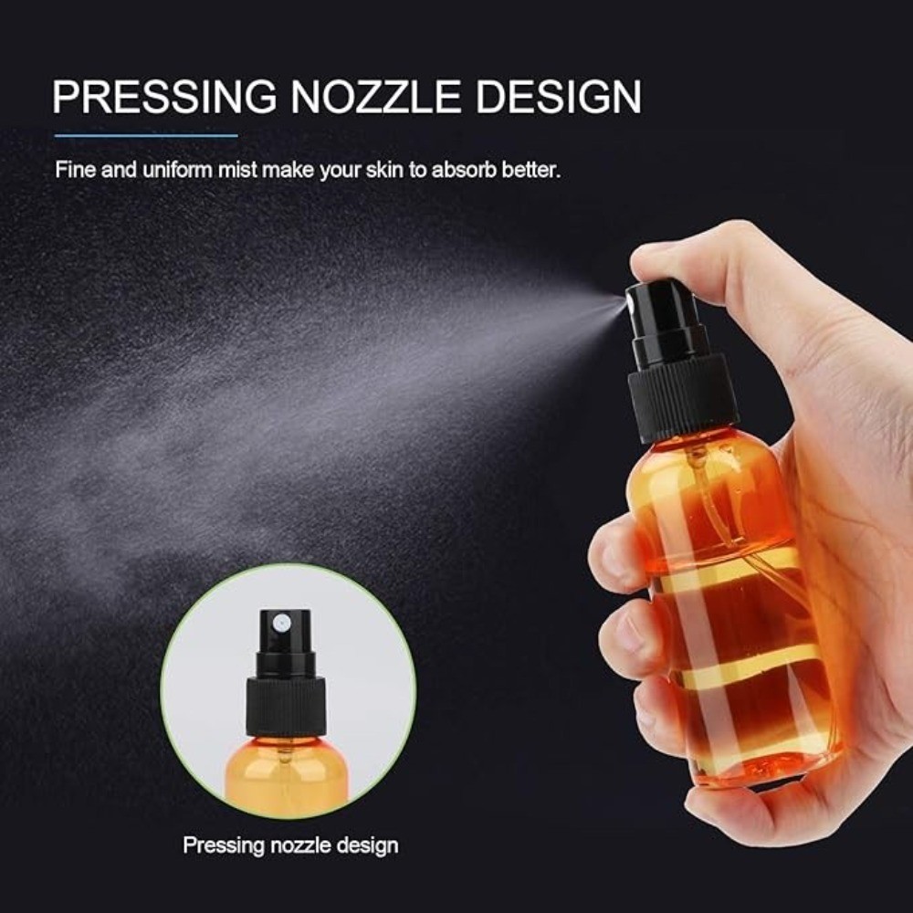 40 Pack Empty 80ml/3oz BPA-Free Mist Spray Bottles with Atomizer Pumps