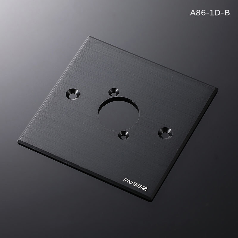 Wall Power Socket Access Panel D-Type Universal Jack Hatch Flap Aluminum Alloy