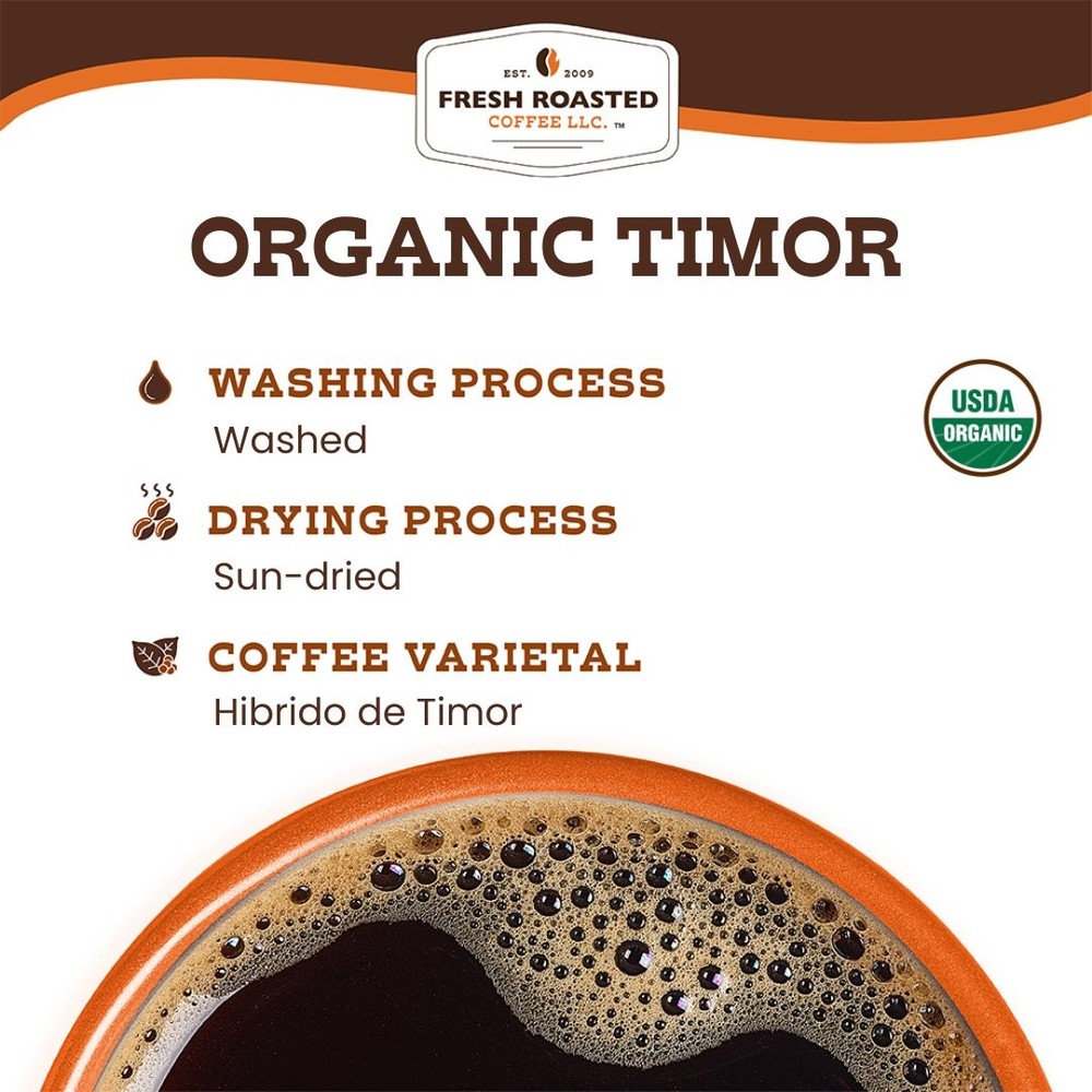 Timor | Organic Single Origin Coffee | Fresh Roasted Coffee