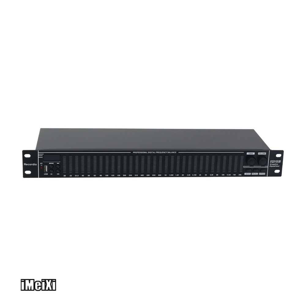 EQ31SUB Equalizer 31-Stage Tuner Stage Performance Noise Reduction Processor xsp