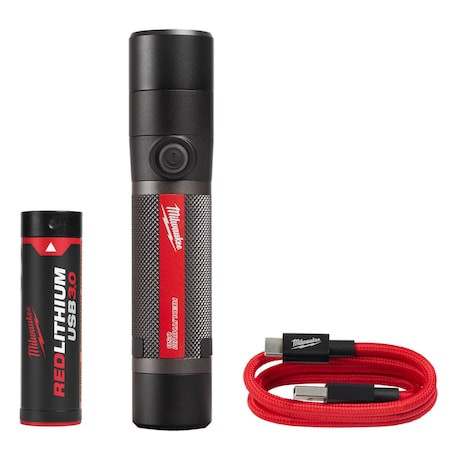 Milwaukee Tool 2160-21 Redlithium Usb Compact Flashlight (800 Lumens)