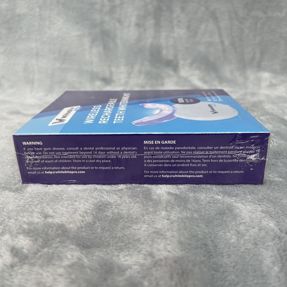 NEW Whitebite PRO WIRELESS RECHARGEABLE TEETH WHITENING KIT