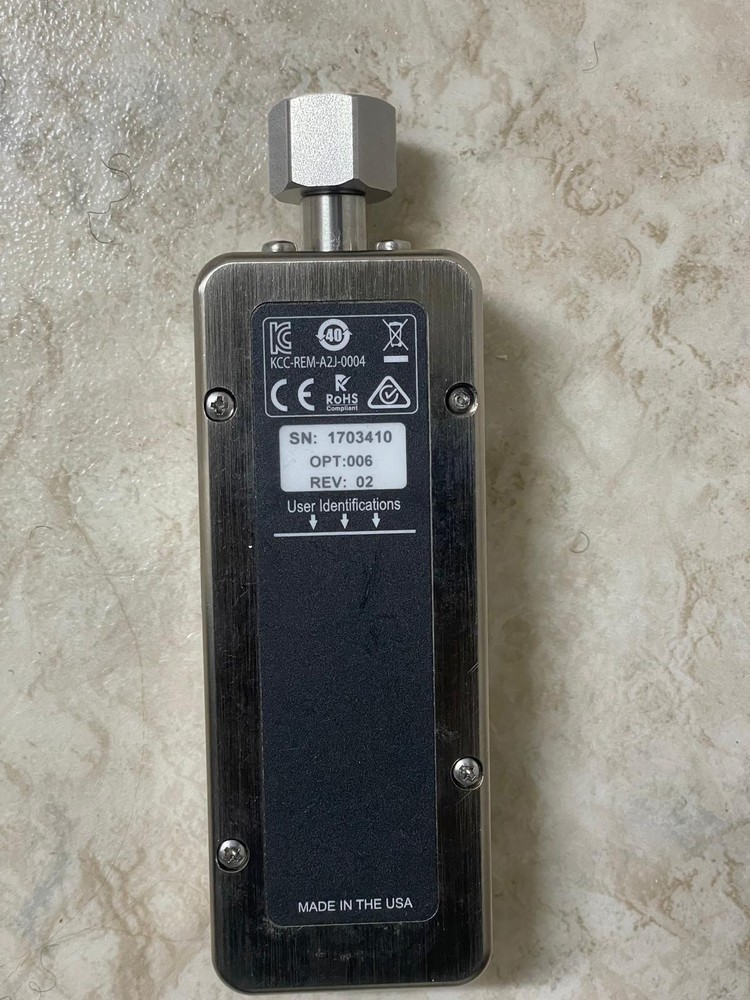 Anritsu 1-PORT USB Shock Line Network Analyzer MS46121A, Opt006, 6GHz,