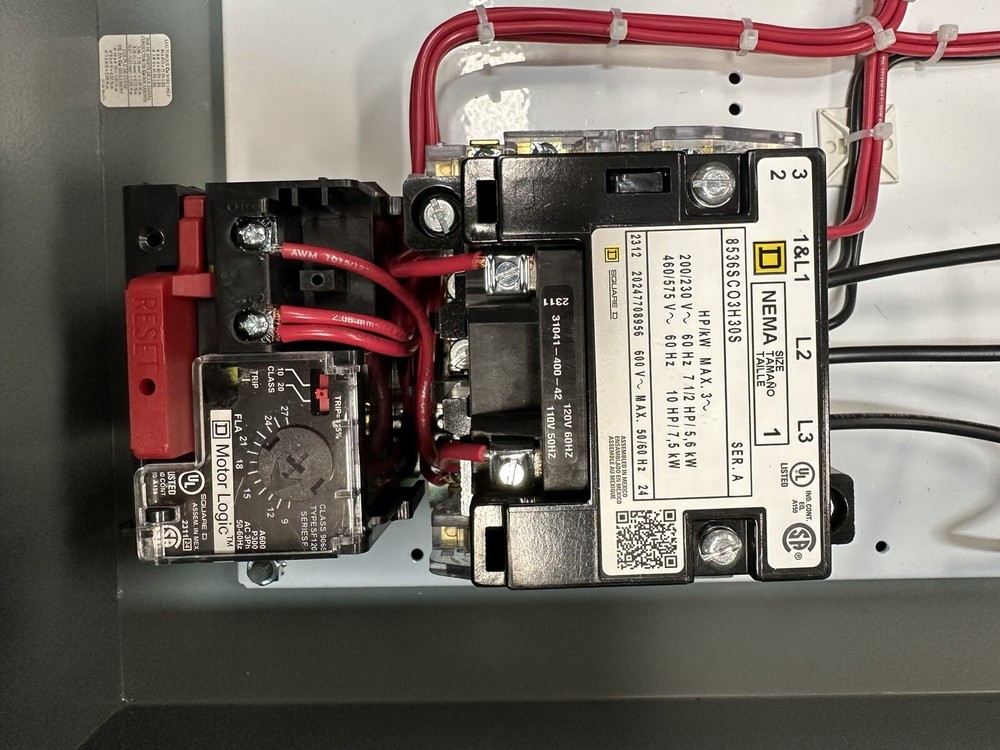 ⚡️8539SCA54V81 Square D AC Combination Motor Starter