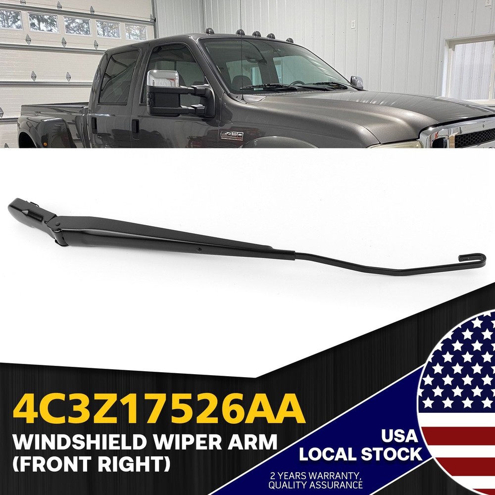 4C3Z17526AA Front Windshield Wiper Arm Passenger Side Right For Ford Excursion