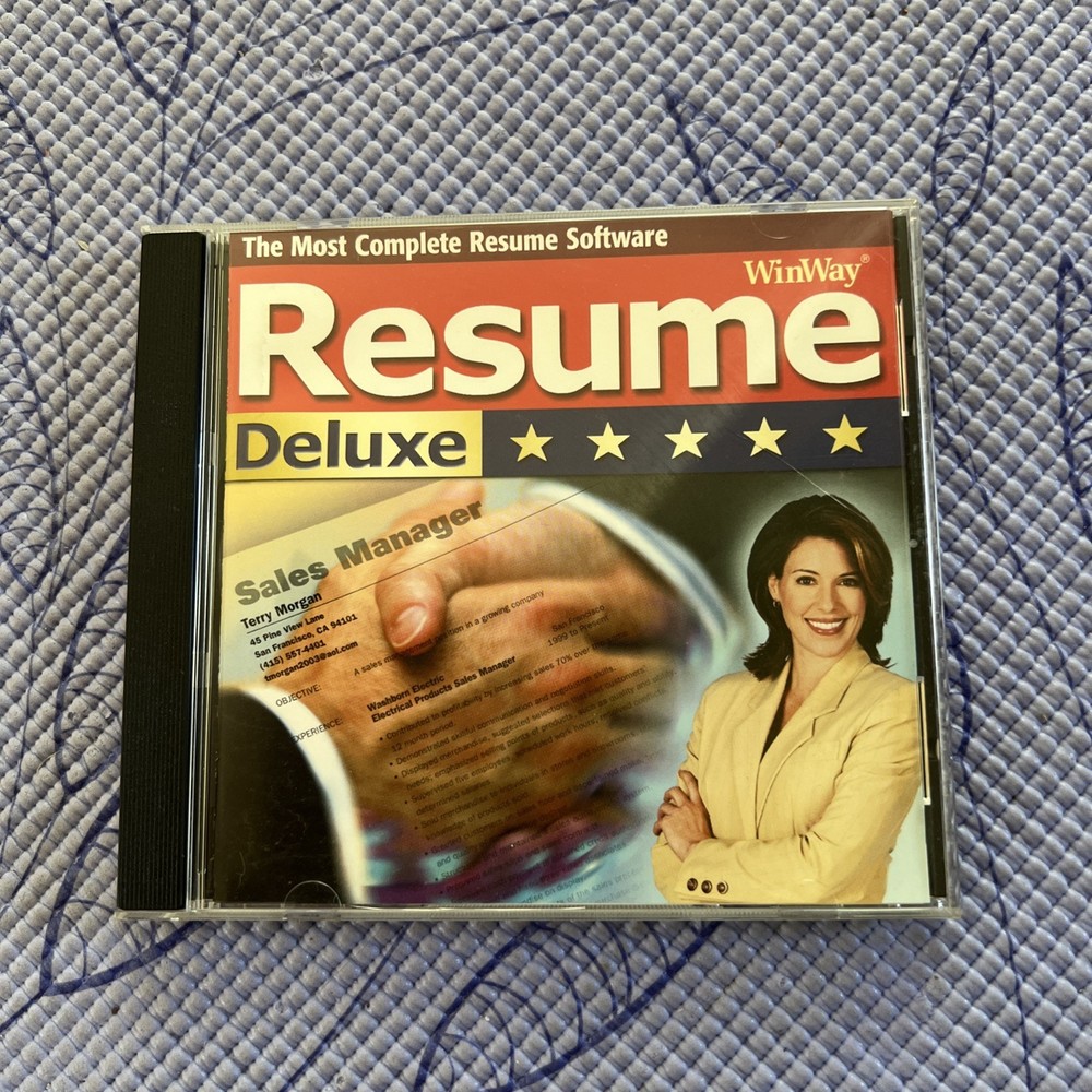 Winway Resume Deluxe For Windows 2000, XP