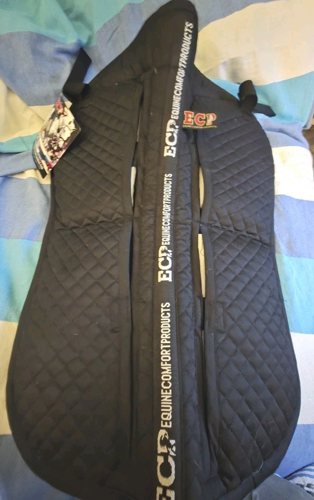 Saddle Pad with Adjustable Memory Foam. ECP NEW with TAGS CFCP 6 02 BLACK
