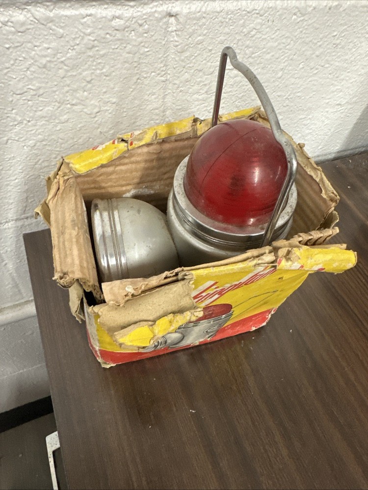 🔶️VINTAGE LANTERN FLASHLIGHT RED WARNING LIGHT TORCH RAILROAD RAIL RAILWAY