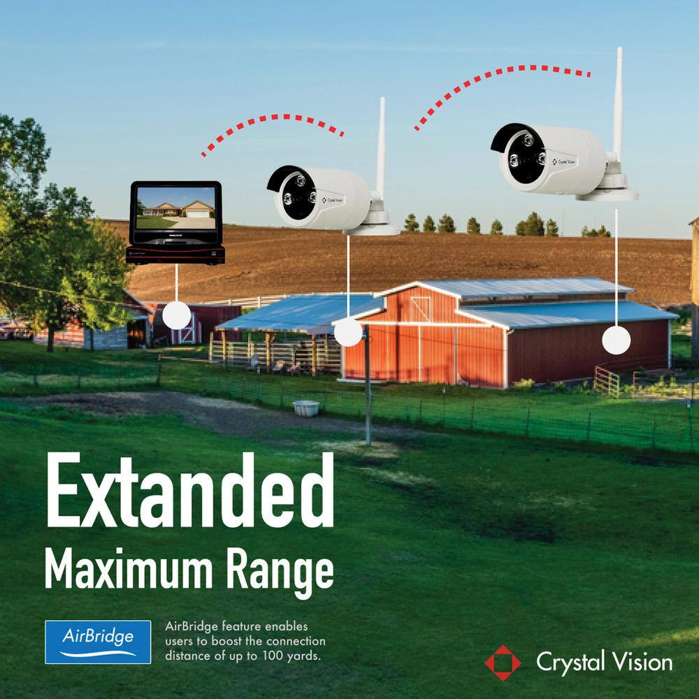 3MP Ai-Powered Bullet Type Camera with 15 Ft. Power Extension Cable (CVT-30WB)