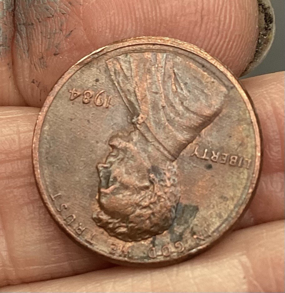 1984 Lincoln Memorial Cent FS #101 Error Variety