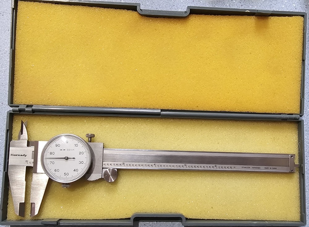 Hornady 6" Dial Caliper with Plastic Case