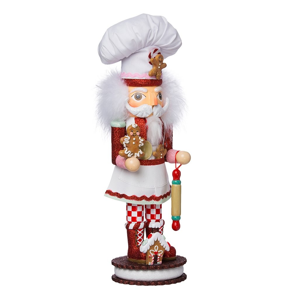 Kurt Adler HA0325 15 Gingerbread Chef Nutcracker
