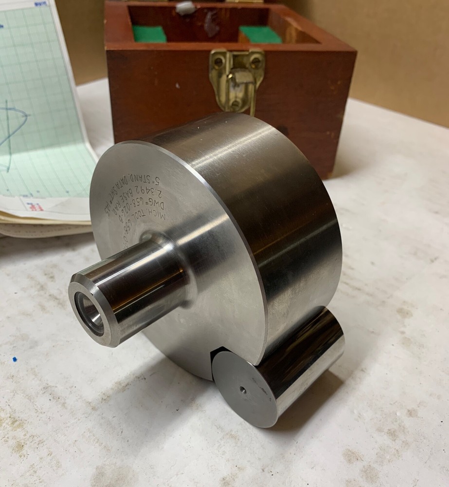 Michigan Tool Pin Master - Precision Gear Calibration - 2.3492 Base Rad. - NICE