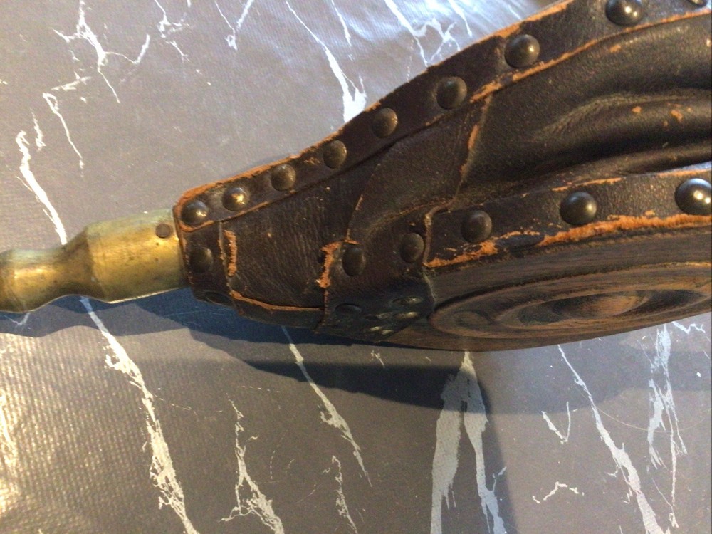 Bellows Wooden And Brass