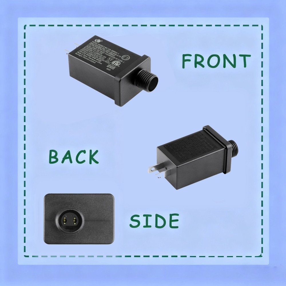 12V 2A LED Transformer Replacement for Christmas String Light IP44 Waterproof