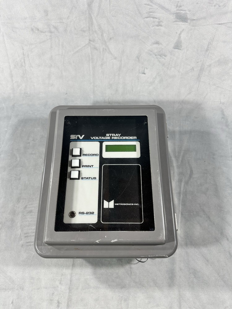 Metrosonics RS-232 Stray Voltage Recorder with Case