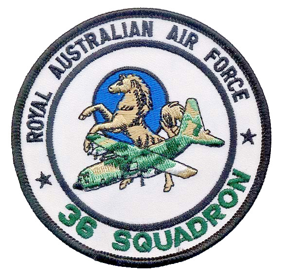 Royal Australian AF 36 Sqd. - BCPatch- B182