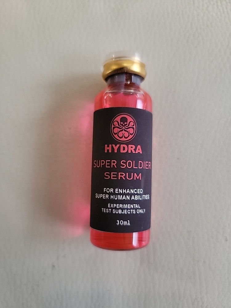 Hydra Super Soldier Serum Vial 30ml Red