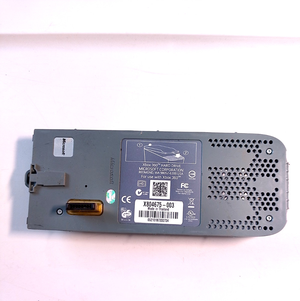 Microsoft Xbox 360 hard drive HDD untested in grey used