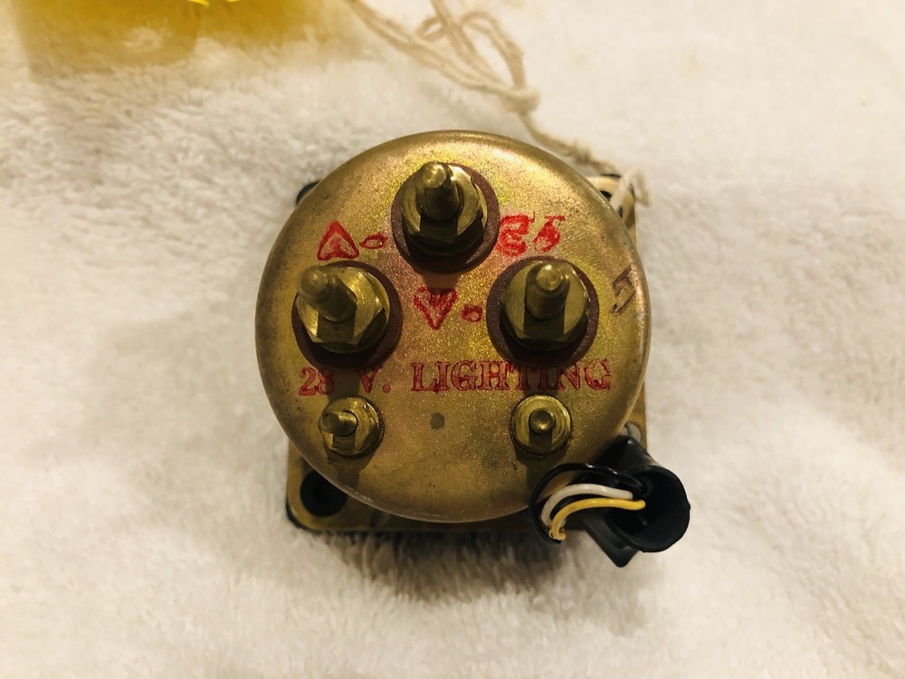Aircraft, DC Volt Load Indicator 101-384106-9, 563-124, READ DESCRIPTION