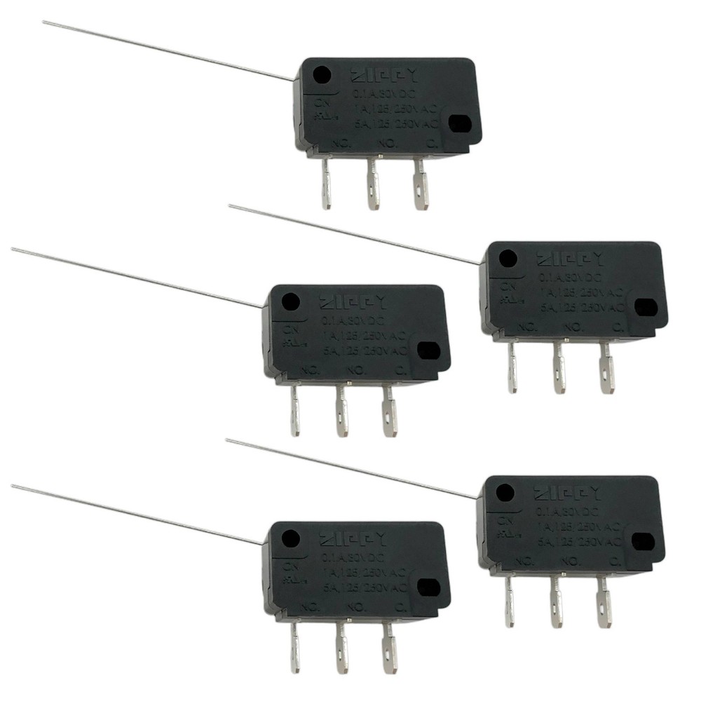 5 Pieces ZIPPY Coin Switch Coin Selector Micro Switch With Long Wire