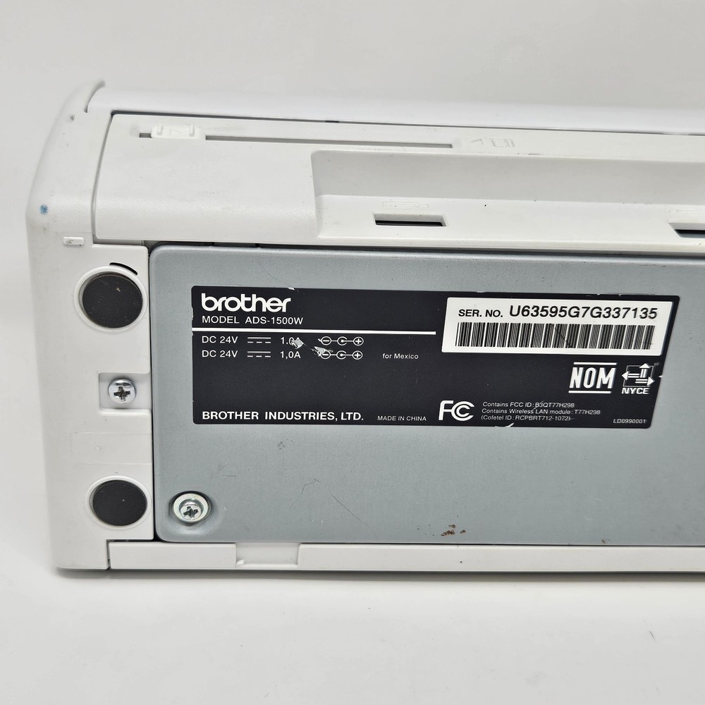 Brother ImageCenter ADS-1500W Document Scanner Unit ONLY (AS-IS/UNTESTED)